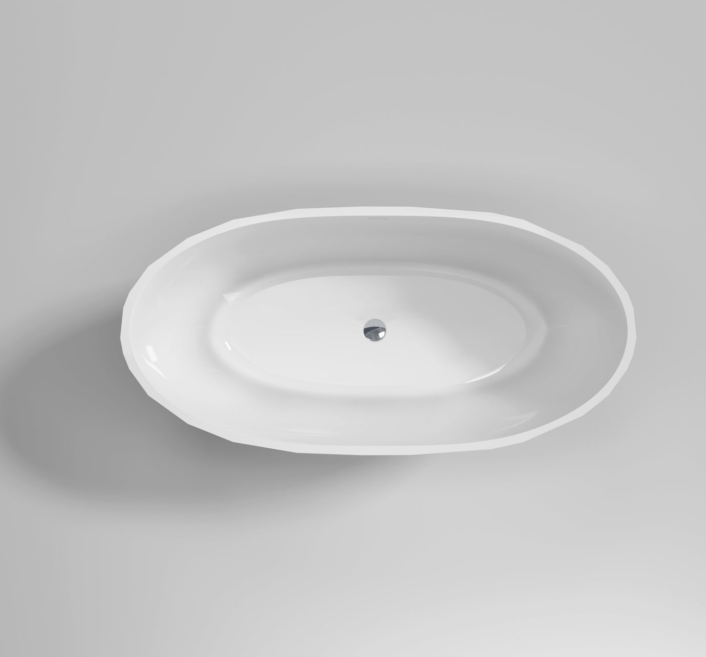 Freistehende Badewanne Iolanda aus Acryl – Modernes Design & maximaler Komfort