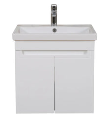 Mobilier de baie suspendat Omega, Alb Aqua Rodos