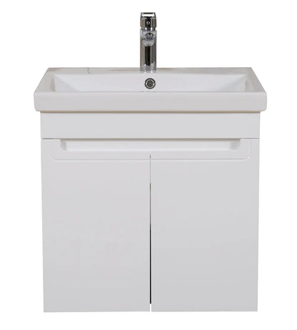 Mobilier de baie suspendat Omega, Alb Aqua Rodos