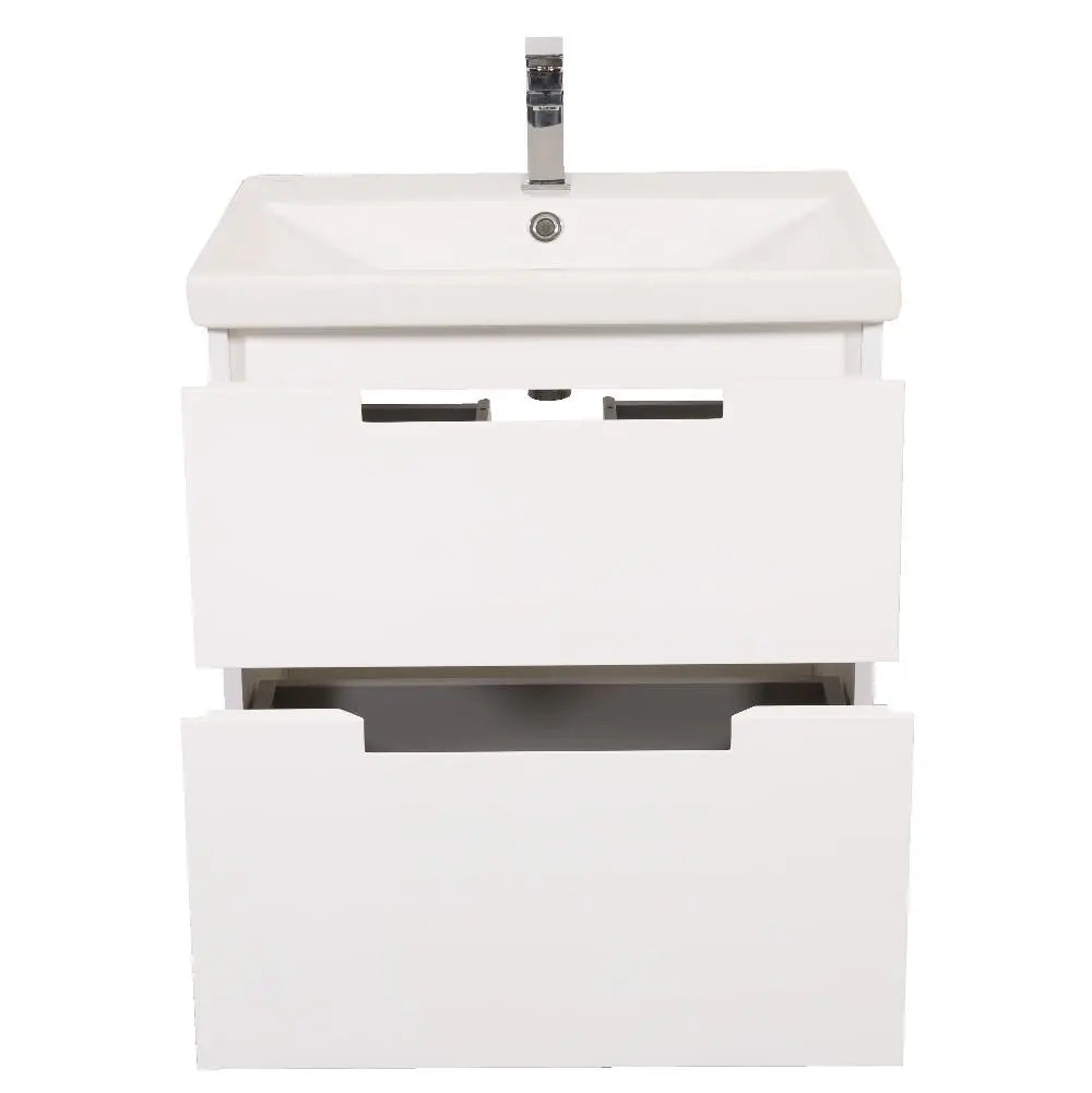 Mobilier de baie suspendat Infinity, Alb Aqua Rodos