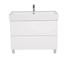 Mobilier de baie pe pardoseală Venice, Alb (Pinto) AquaRodos