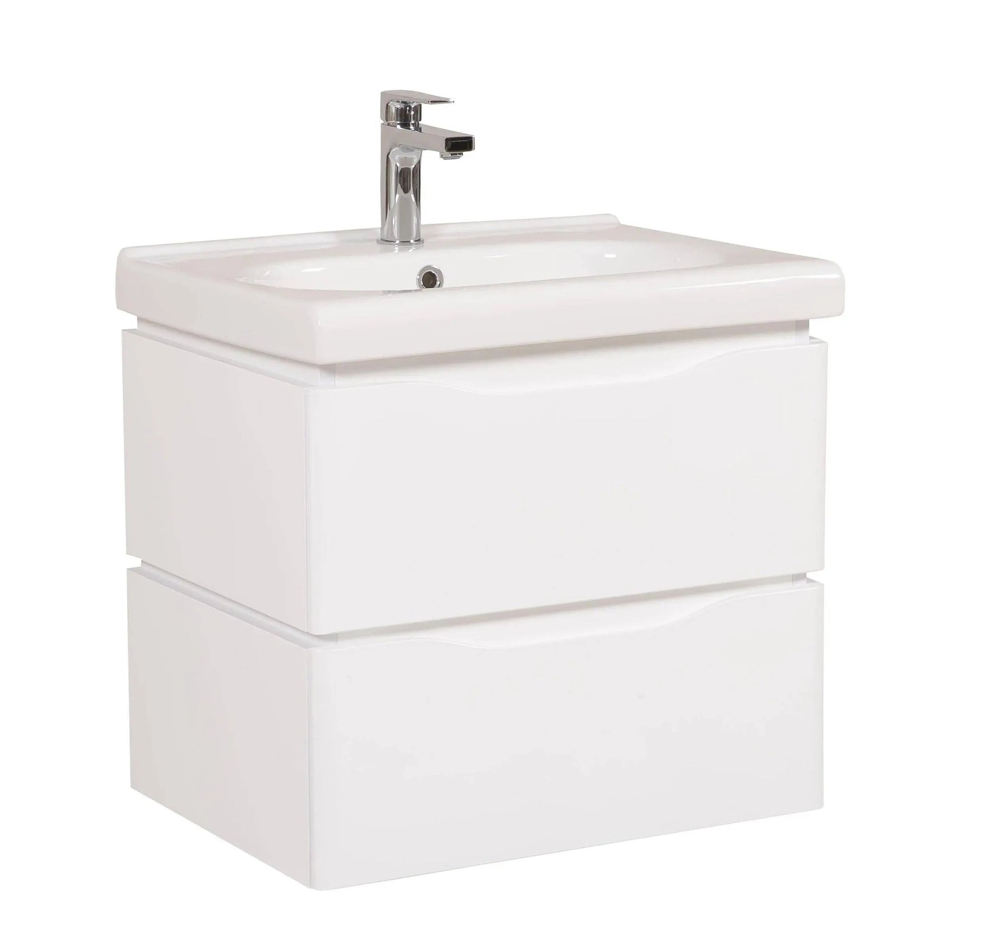 Mobilier de baie suspendat Venice, Alb (City) Aqua Rodos