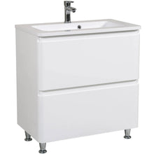 Mobilier de baie pe pardoseală Accent alb Aqua Rodos