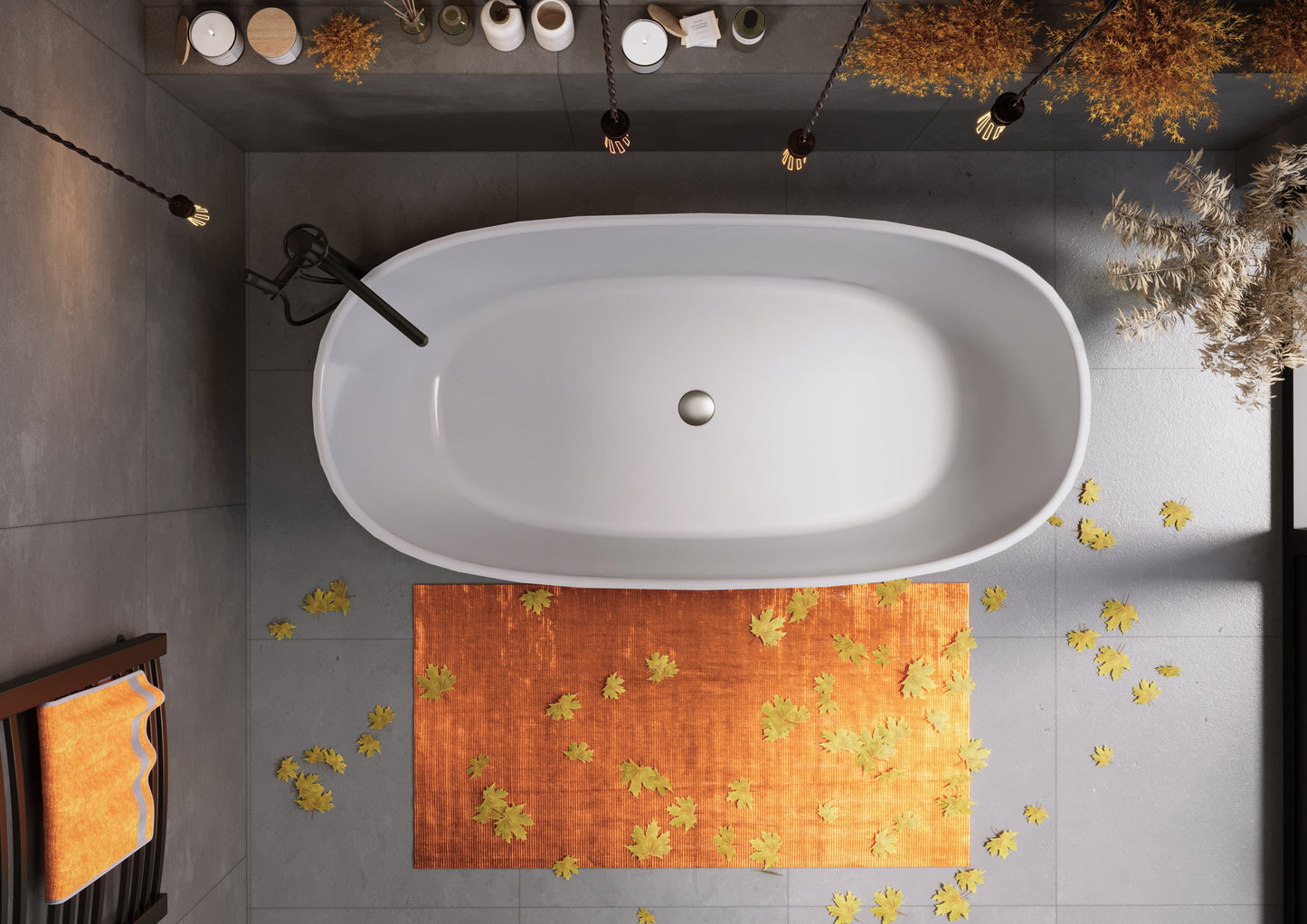 Freistehende Badewanne BRAVE
