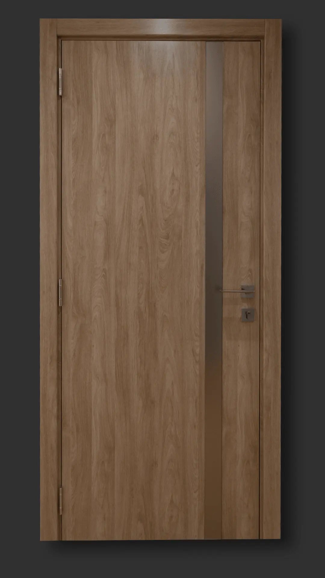 Ușă interior City BG Savanna Oak – complet echipată, cu toc reglabil Omis