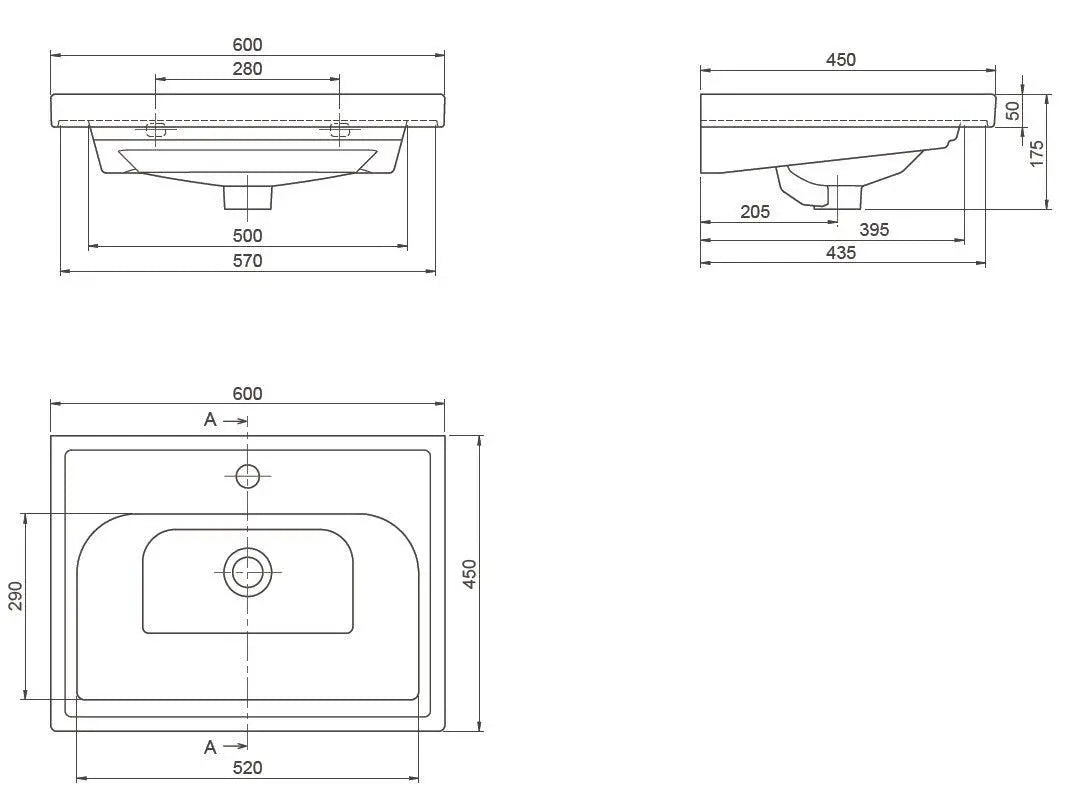 Mobilier de baie pe pardoseală Valencia Alb Aqua Rodos