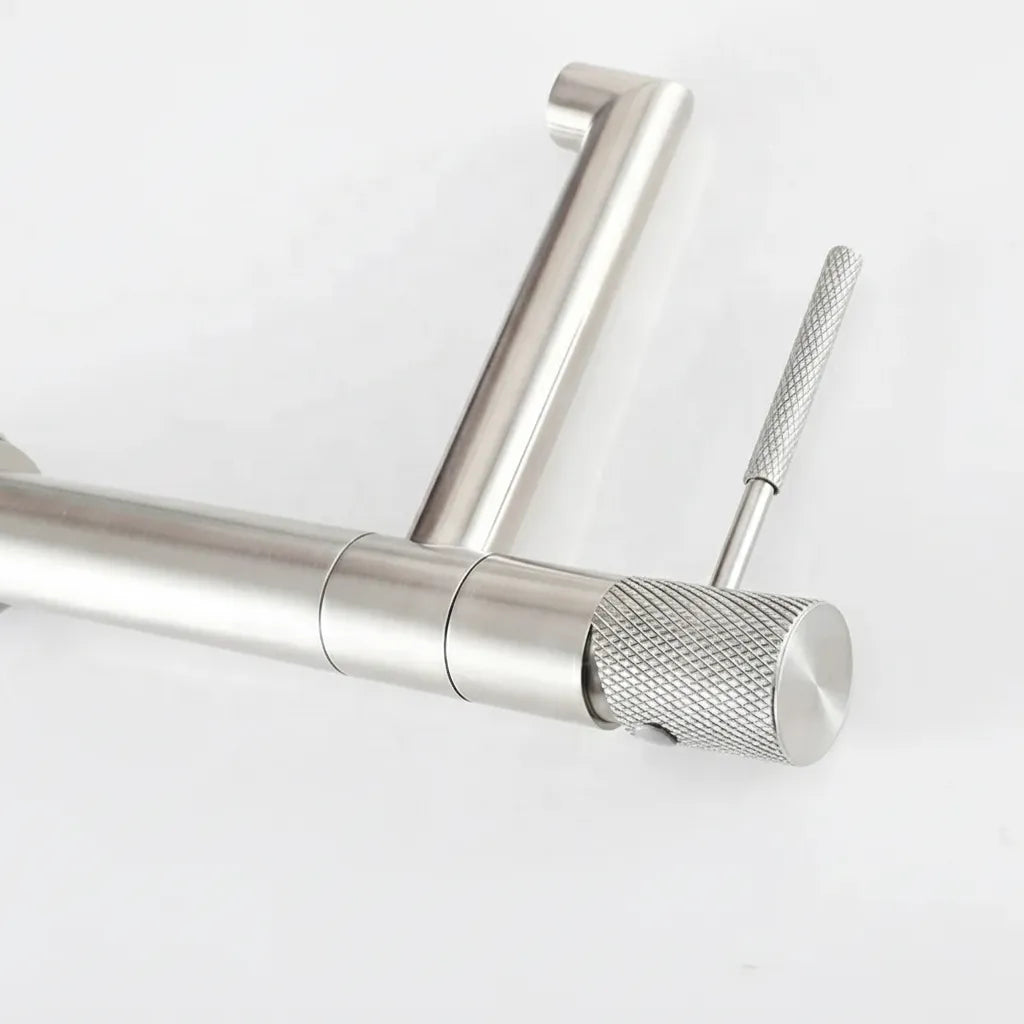 Baterie lavoar rotativă H-slim – inox premium