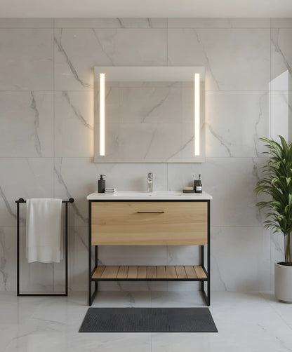 Badmöbel Loft Scandi – moderne Eleganz mit nordischen Akzenten