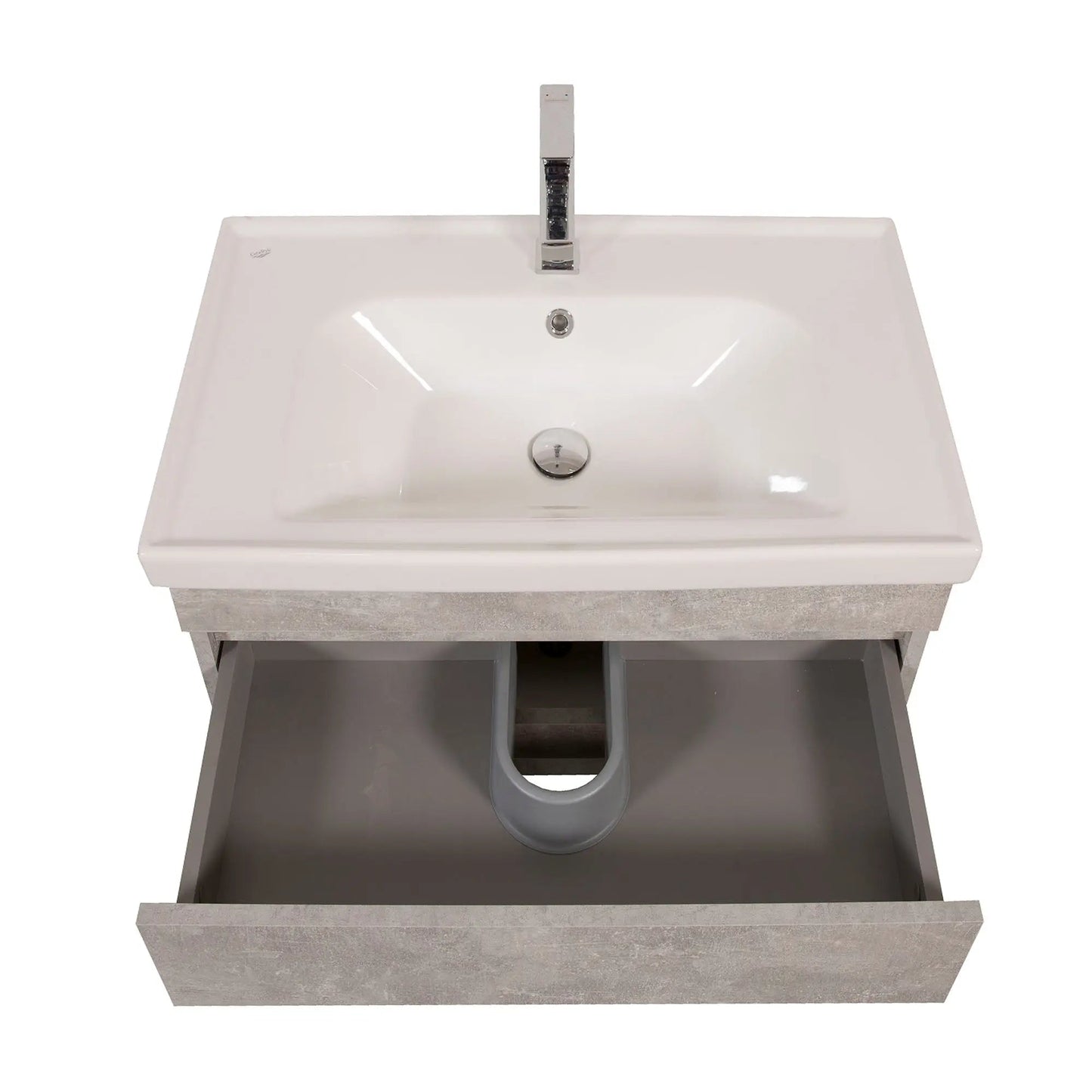 Mobilier de baie suspendat Vintage, Industrial Aqua Rodos
