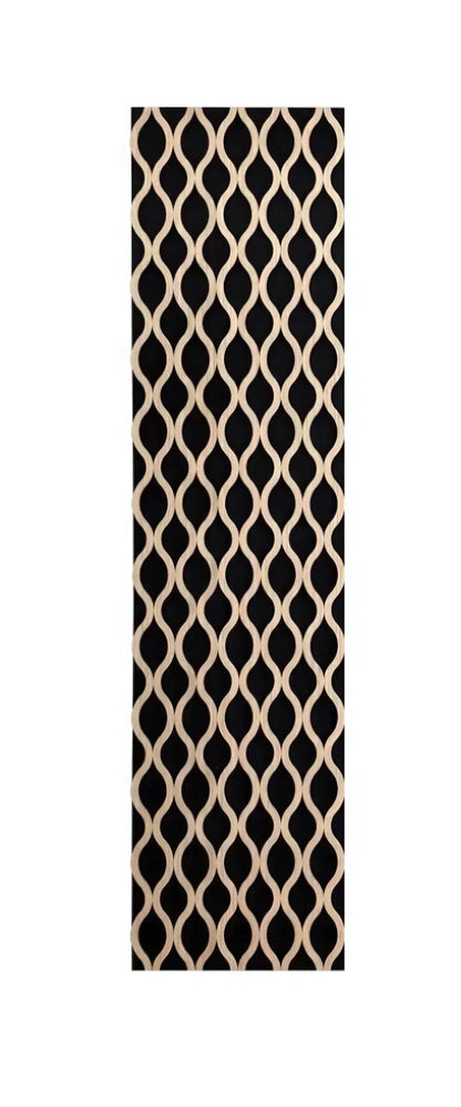 Dekoratives Lamellen-Wandpaneel Wave Oak C1UV-02 – Natur-Eiche-Finish