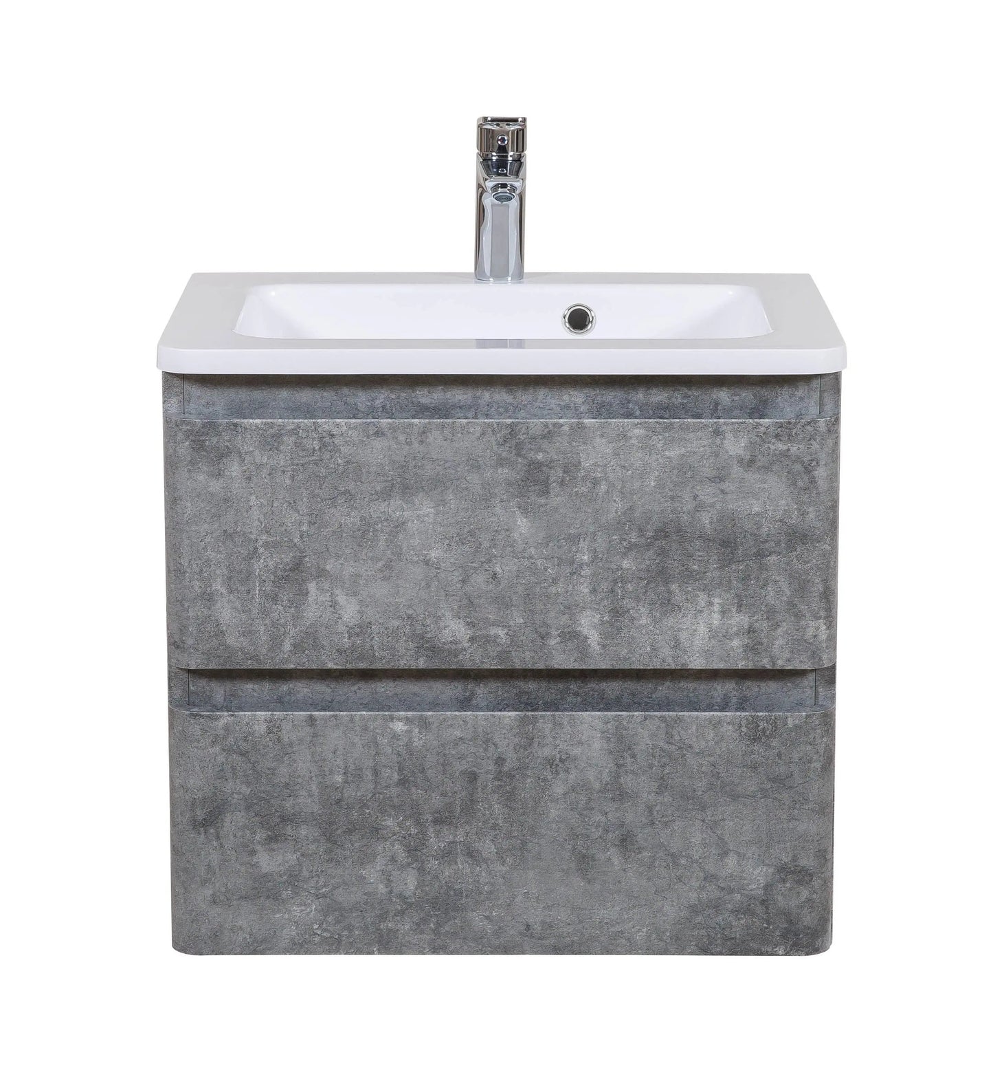 Mobilier de baie suspendat Accent gri Aqua Rodos
