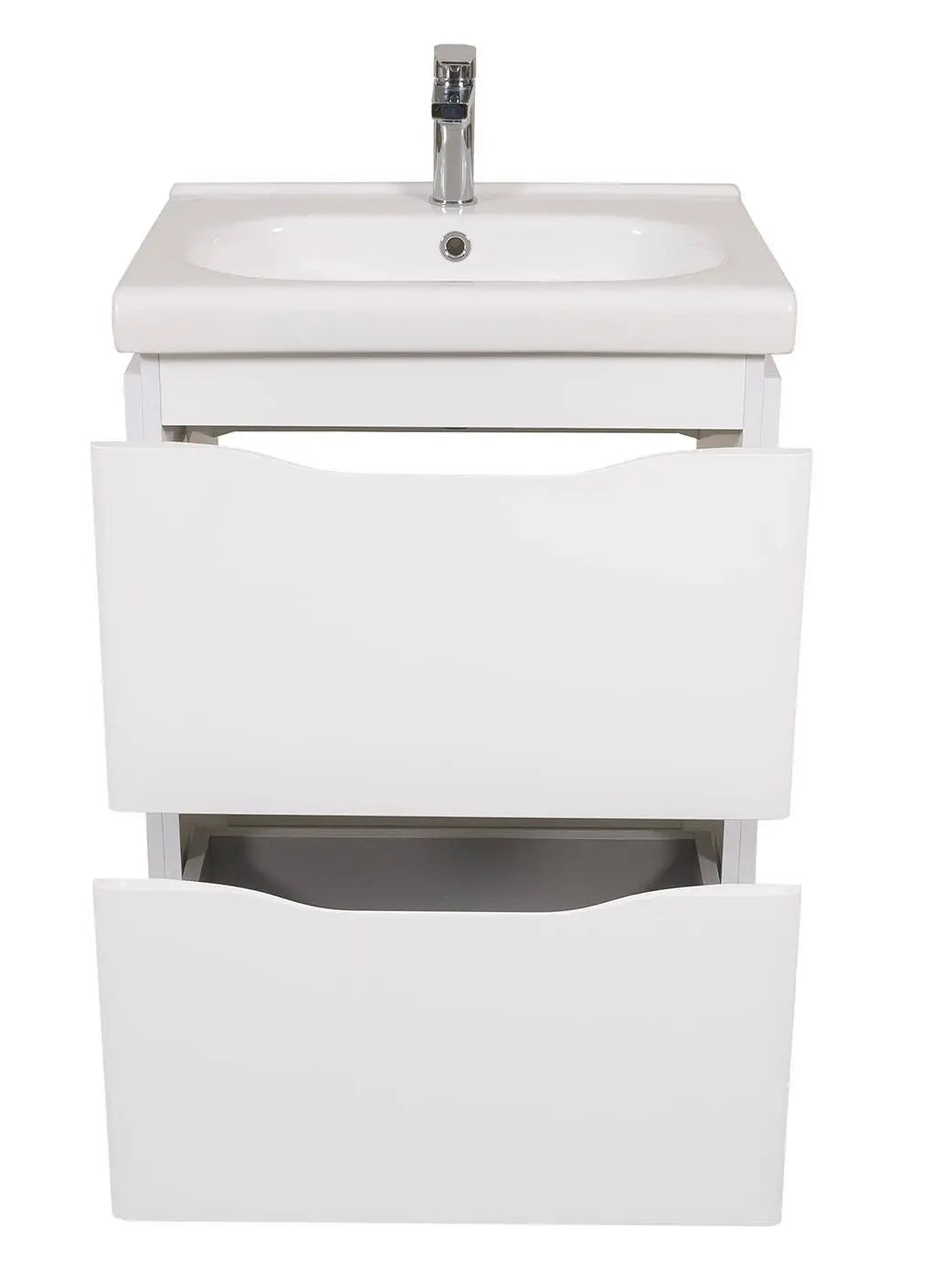 Mobilier de baie pe pardoseală Venice, Alb (City) Aqua Rodos