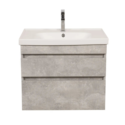 Mobilier de baie suspendat Vintage, Industrial Aqua Rodos