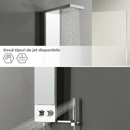 Duschpaneel Shiny Minimal – Minimalistisches und elegantes Design