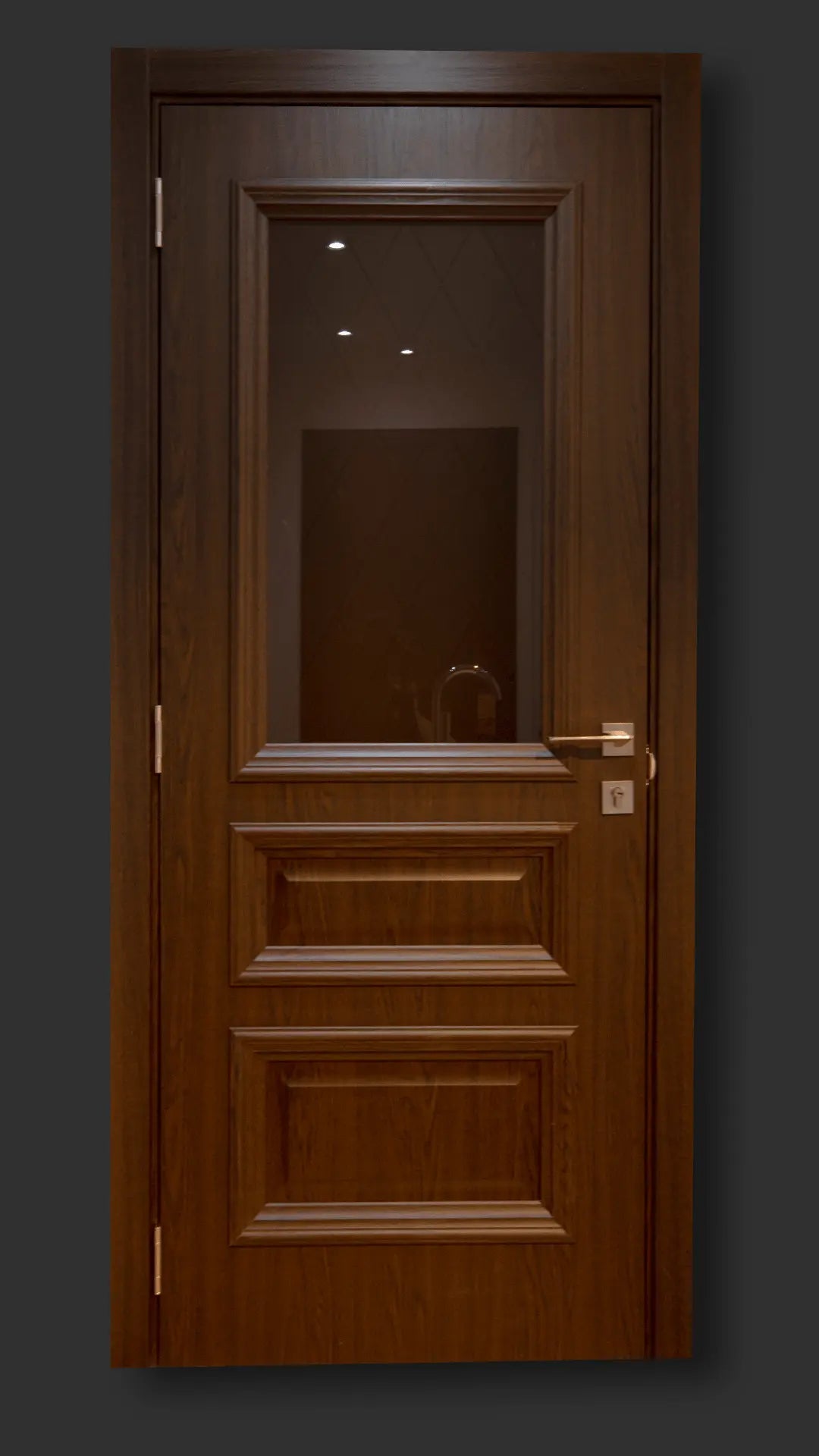 Ușă interior San Marco European Chestnut – decor premium cu textură de lemn Omis