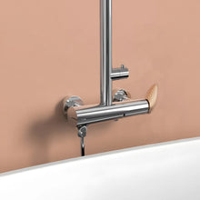 RoseGold Trio Exposed – Aufputz-Duschset mit 3-Wege-Umschalter