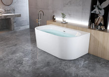 Freistehende Badewanne Rivera zur Wand