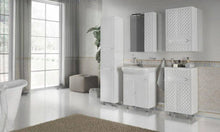 Mobilier de baie pe pardoseală Rodors, Alb Aqua Rodos