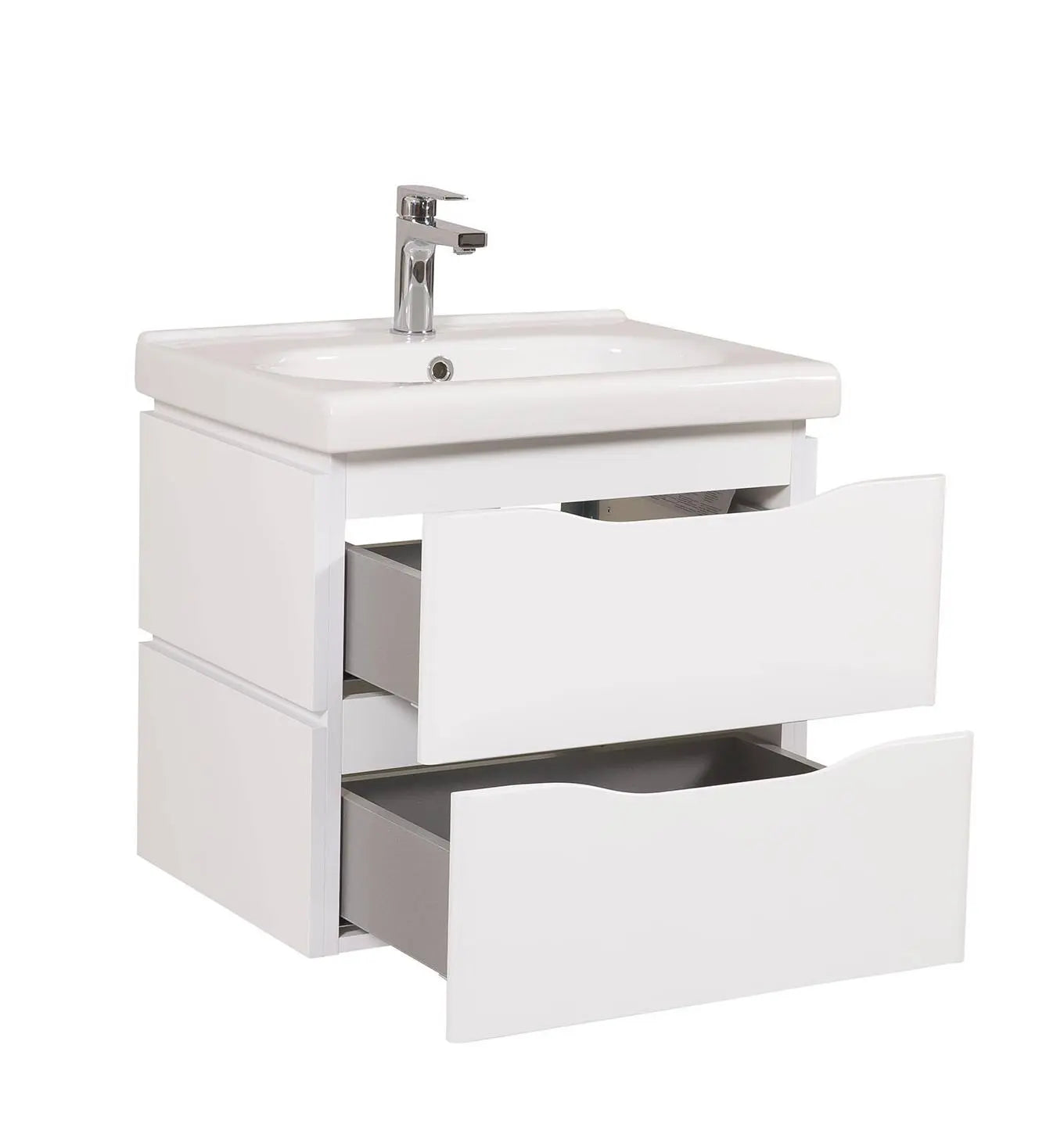 Mobilier de baie suspendat Venice, Alb (City) Aqua Rodos