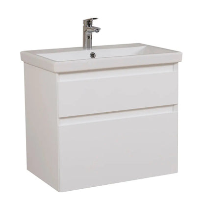 Mobilier de baie suspendat Elite, Alb Mat Aqua Rodos