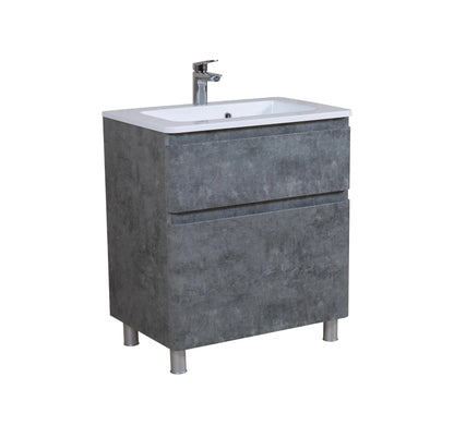 Mobilier de baie pe pardoseală Accent gri Aqua Rodos