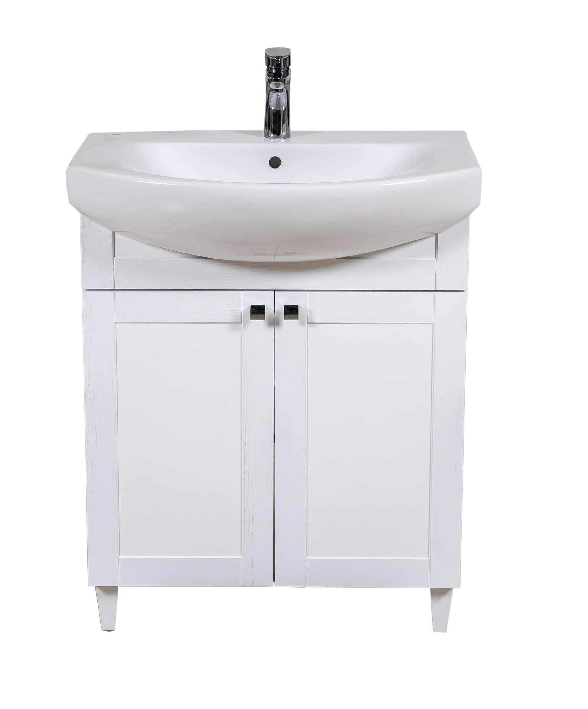 Mobilier de baie pe pardoseală Woodmix, Alb Aqua Rodos