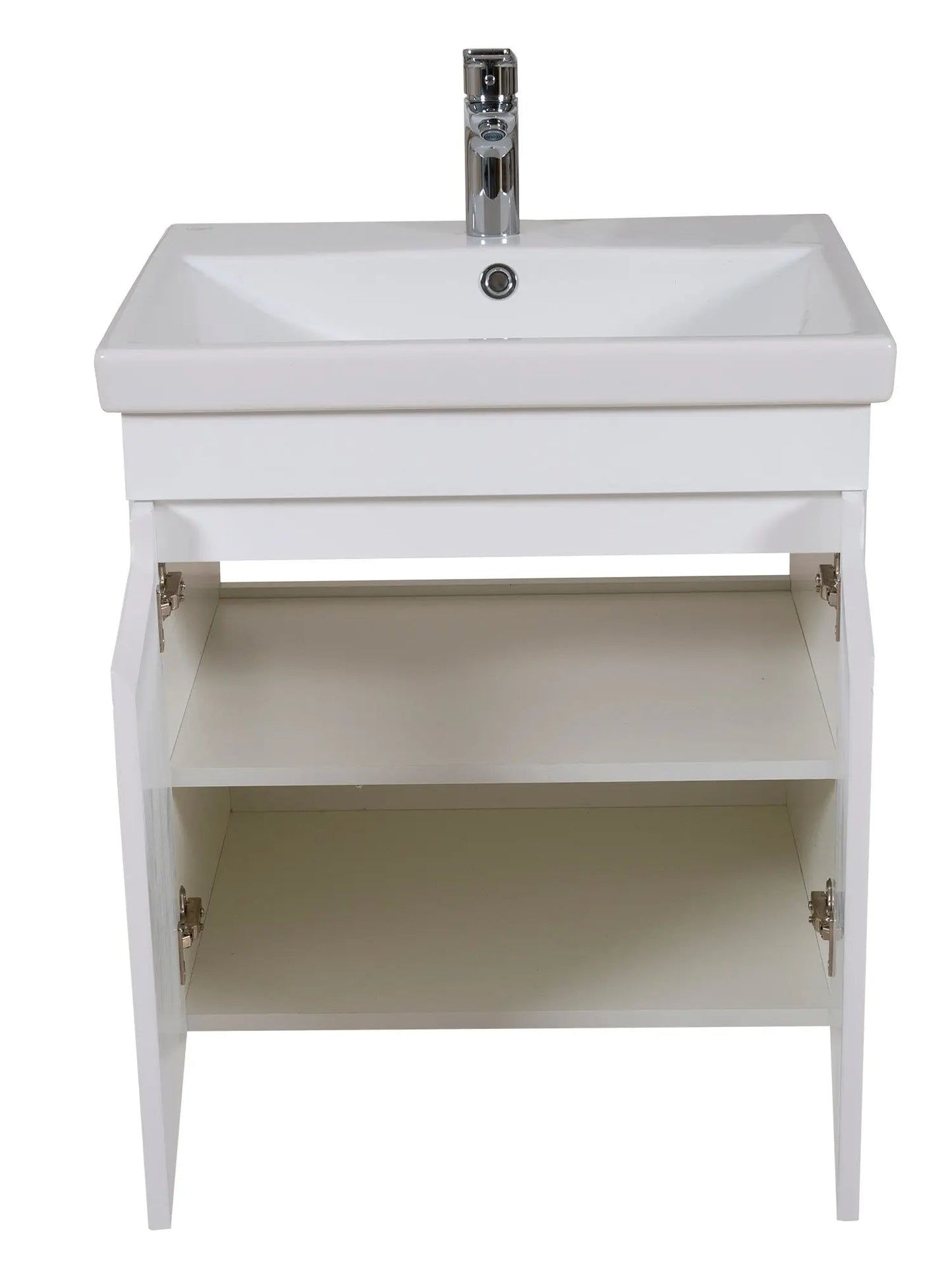 Mobilier de baie suspendat Omega, Alb Aqua Rodos