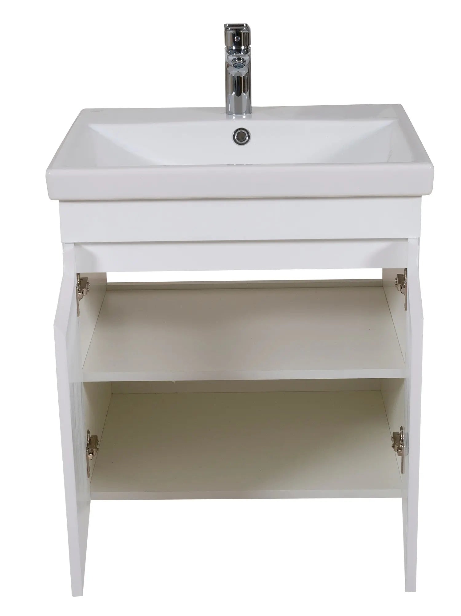 Mobilier de baie suspendat Omega, Alb Aqua Rodos
