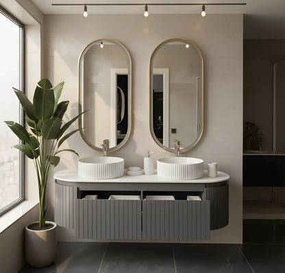 Badmöbel-Set Marble Line – modernes Design und Premium-Funktionalität
