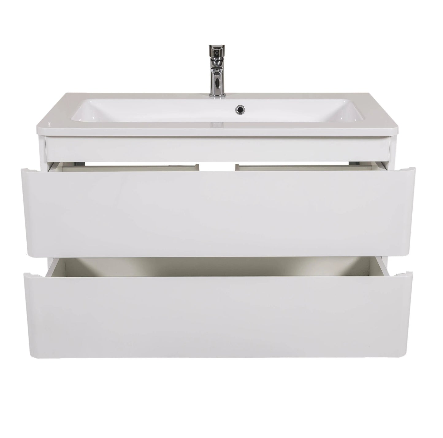 Mobilier de baie suspendat Accent alb AquaRodos
