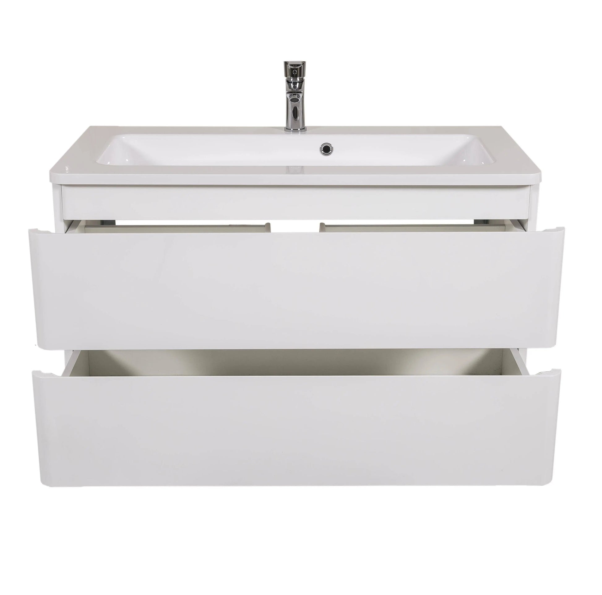 Mobilier de baie suspendat Accent alb AquaRodos
