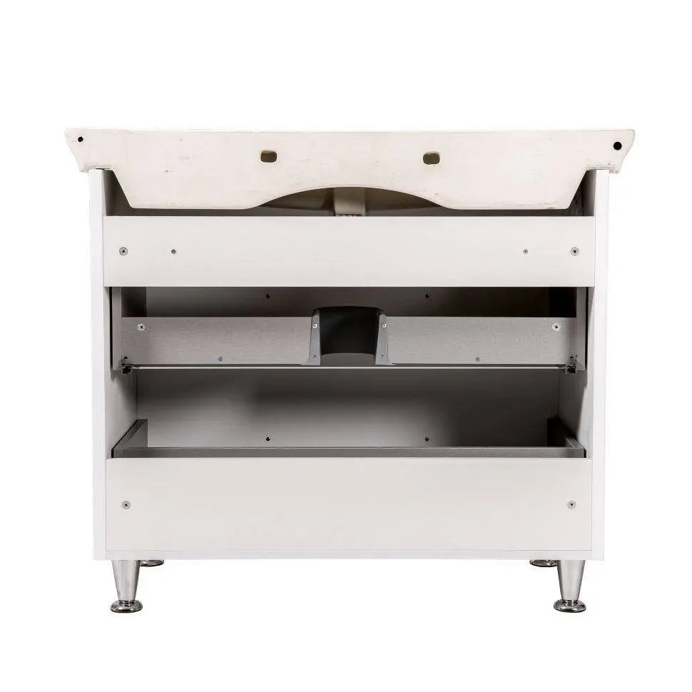 Mobilier de baie pe pardoseală Paola, Alb Aqua Rodos