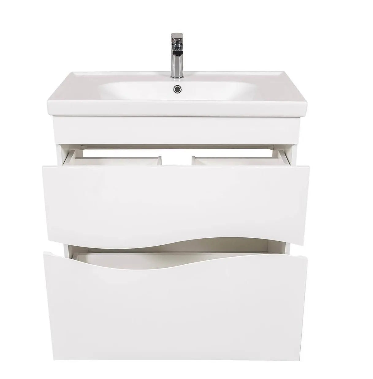 Mobilier de baie pe pardoseala Alfa alb Aqua Rodos