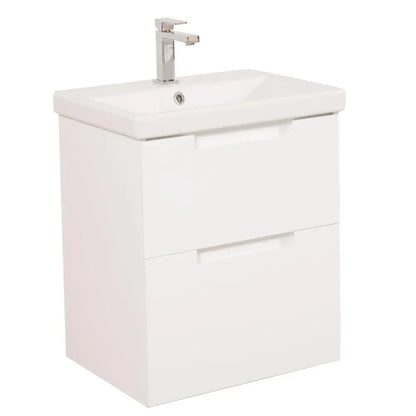 Mobilier de baie suspendat Infinity, Alb Aqua Rodos