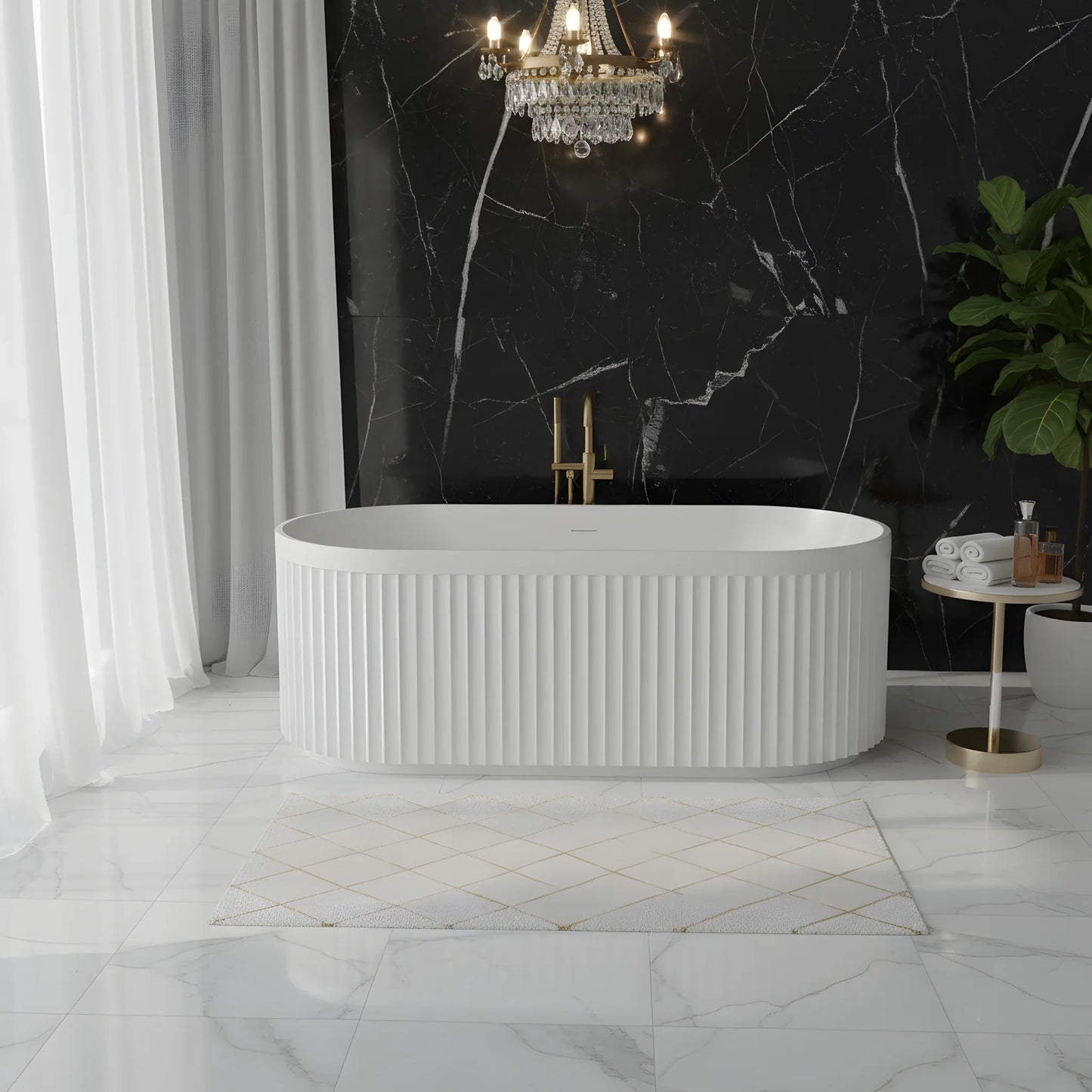 Freistehende Badewanne Aria – Eleganz, Komfort und Raffinesse