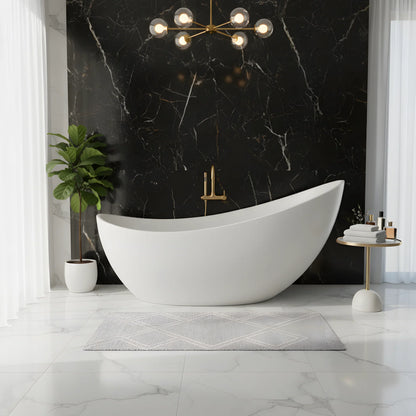 Freistehende Badewanne Eva – Elegantes Design und maximaler Komfort
