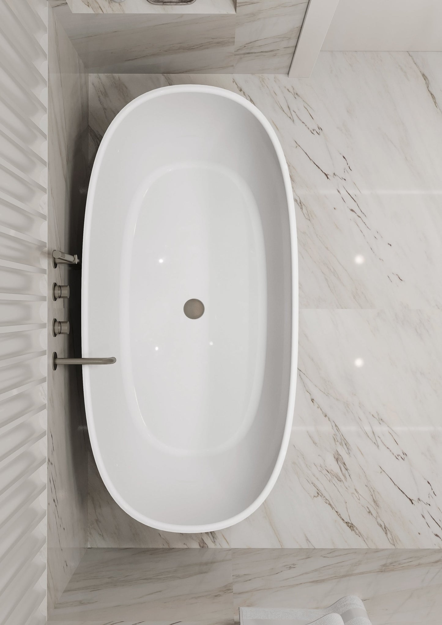 Freistehende Badewanne BRAVE