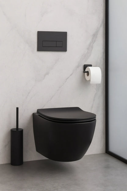 Hänge-WC Rimless – Black Matte