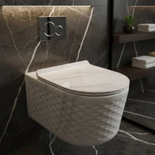 Modern Diamond 3D Hänge-WC Rimless