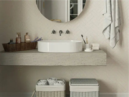 Aufsatzwaschbecken – Weiß