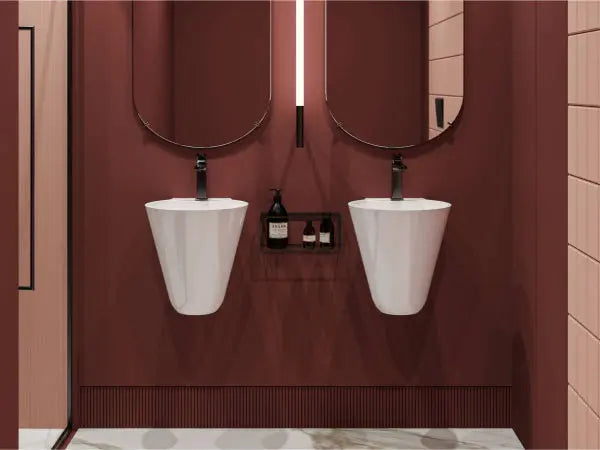 Waschbecken Smart (wandhängend) – Miraggio