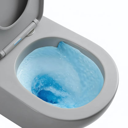 Premium Hänge-WC Rimless – Grau Matt 3D