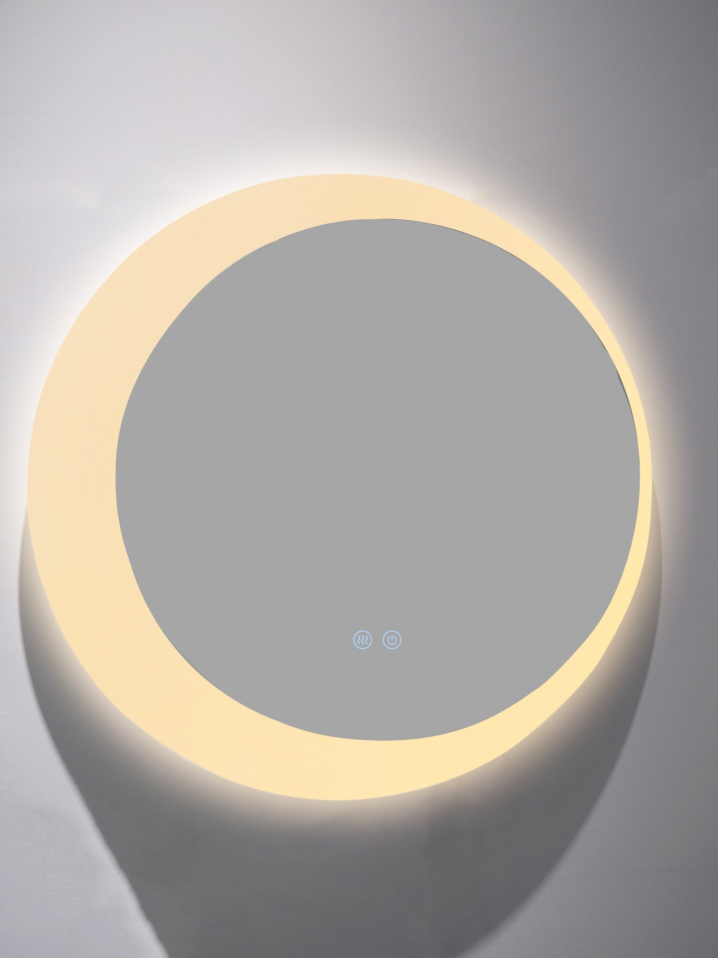 Runder LED-Spiegel H 2015 – 3 Lichtfarben, Anti-Beschlag, Touch-Steuerung