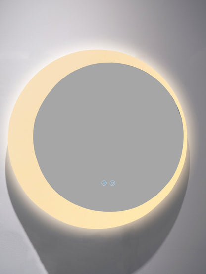 Runder LED-Spiegel H 2015 – 3 Lichtfarben, Anti-Beschlag, Touch-Steuerung