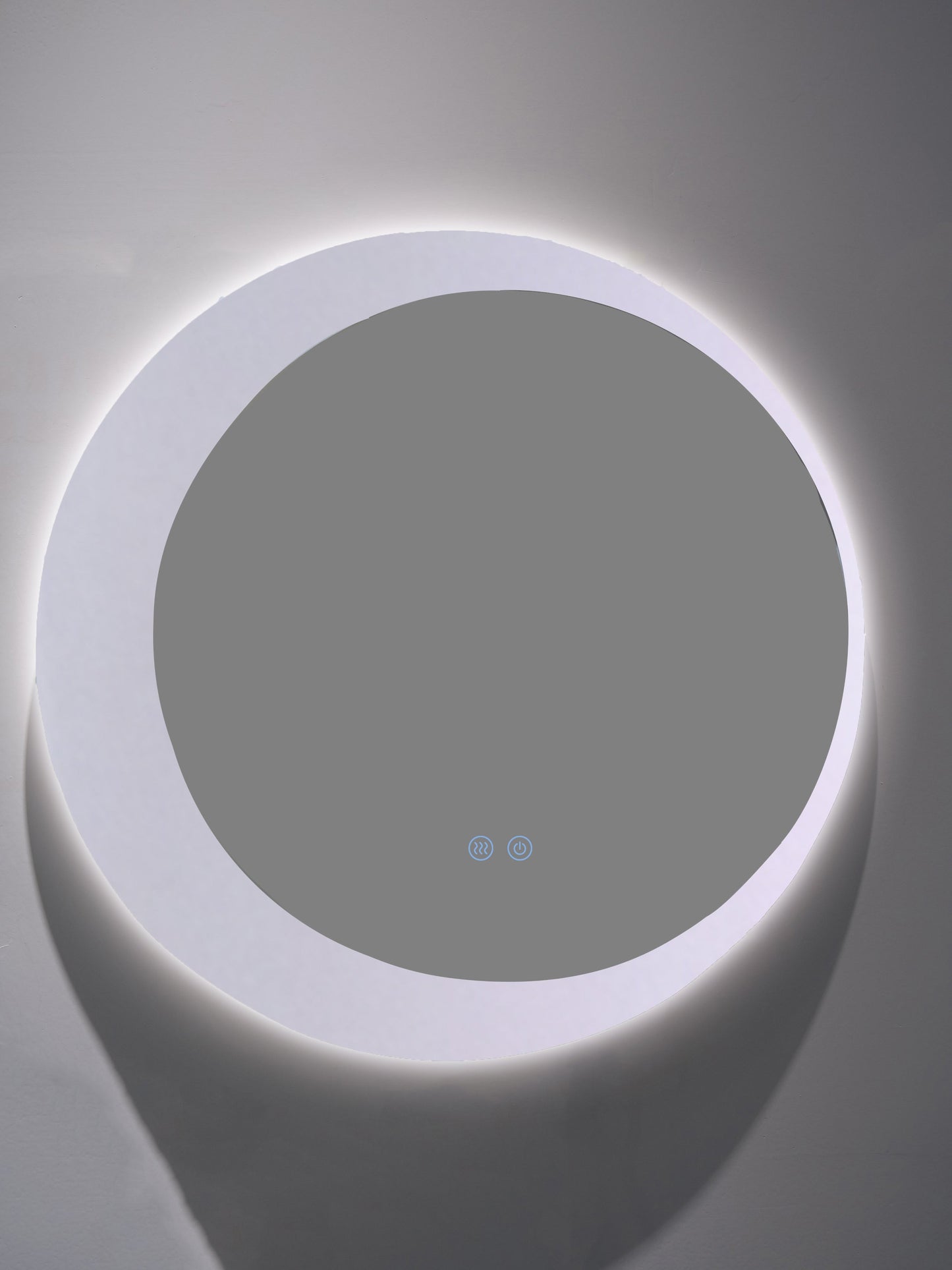 Runder LED-Spiegel H 2015 – 3 Lichtfarben, Anti-Beschlag, Touch-Steuerung