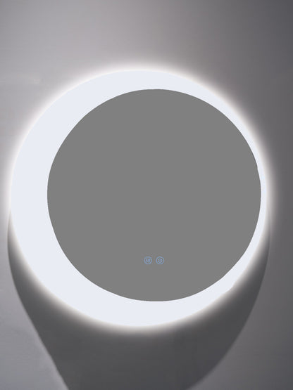 Runder LED-Spiegel H 2015 – 3 Lichtfarben, Anti-Beschlag, Touch-Steuerung