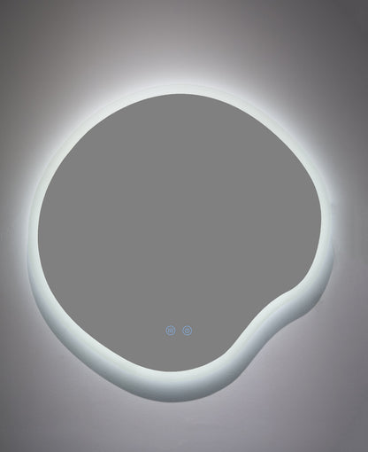 LED-Badezimmerspiegel H-3018 mit organischem Design
