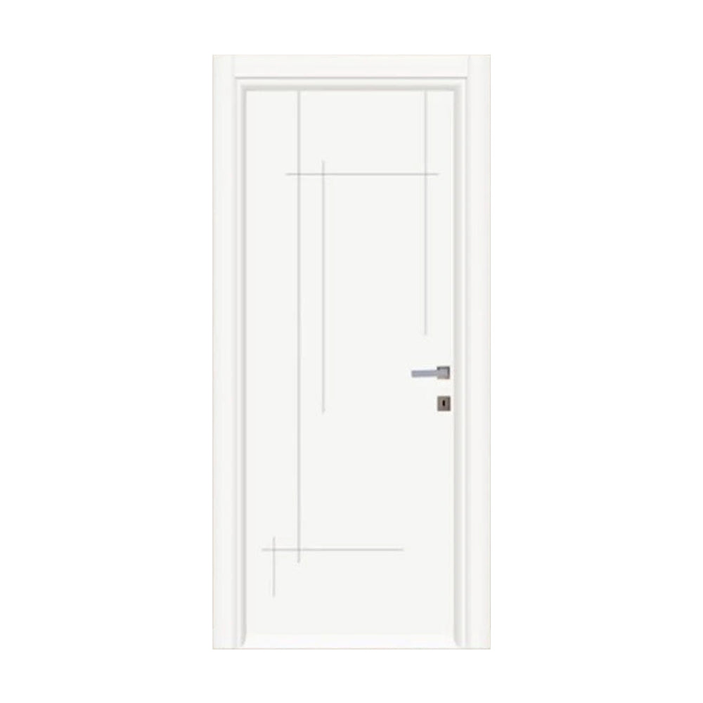Ușă de interior albă APN146 cu toc reglabil – complet echipată www.CasaDeco.ro