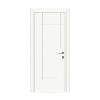 Ușă de interior albă APN146 cu toc reglabil – complet echipată www.CasaDeco.ro