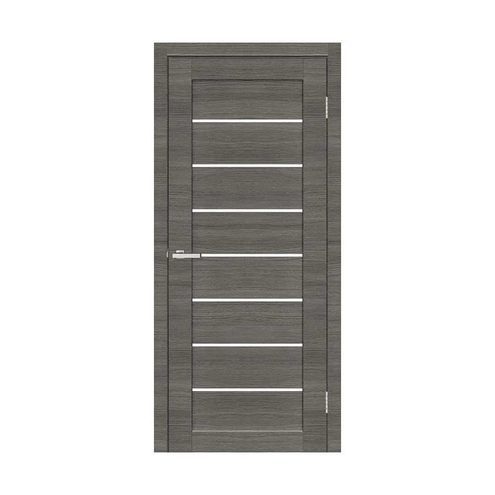Ușă de interior Deco 10 cu toc fix, Ash line Omis